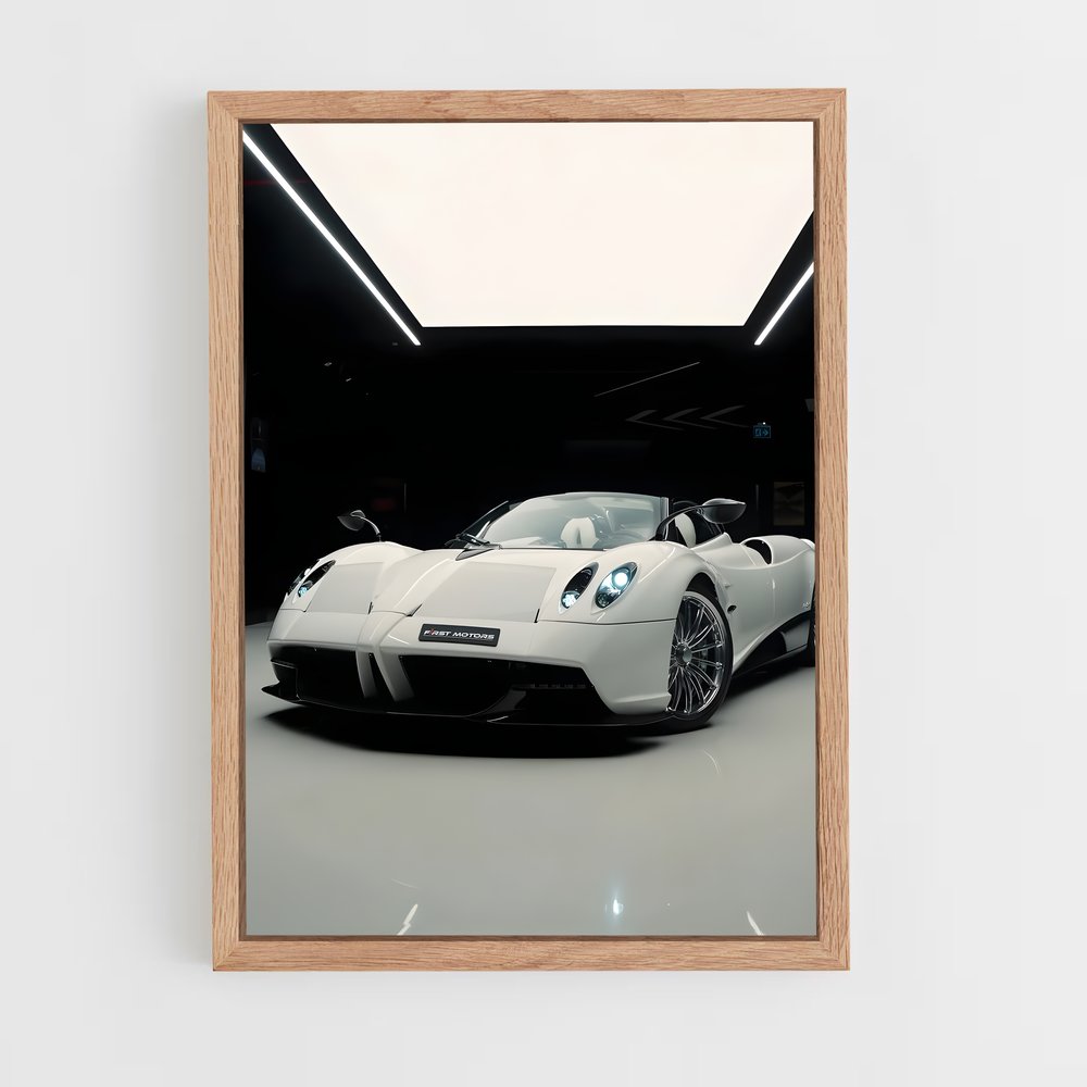 Poster Vitesse Épurée – affiche Pagani (vue 4)